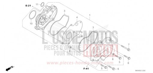WATER PUMP NC750XAS de 2025